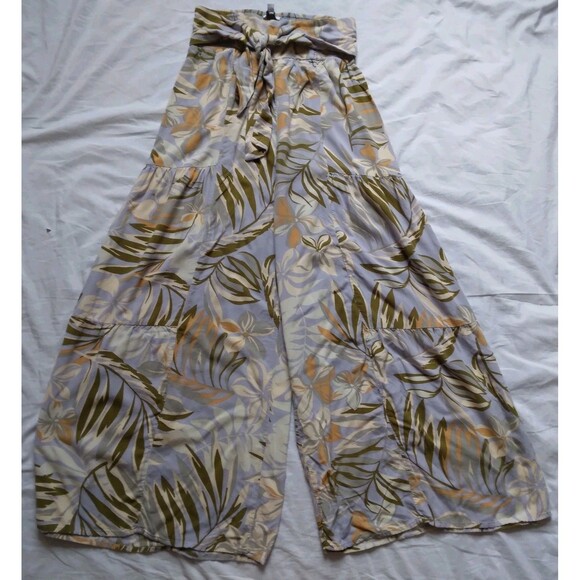 Patrons of Peace Pants - Patrons of Peace Pants Wide Leg Palazzo Boho Hippie Festival Floral Womens Small